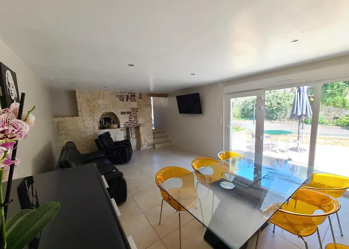 Maison En Pierre De Caen Charmante Et Confortable Et Sa Terrasse Privative Entre Terre Et Casa vacanze