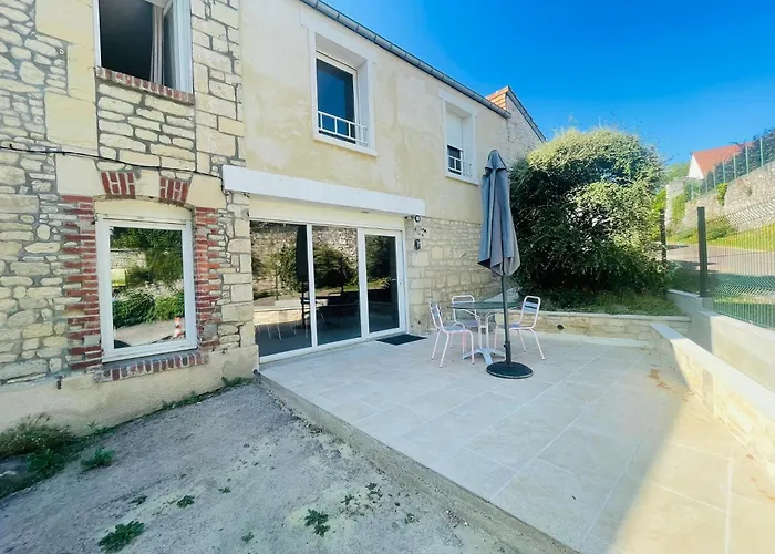 Maison En Pierre De Caen Charmante Et Confortable Et Sa Terrasse Privative Entre Terre Et Casa vacanze